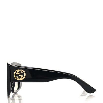 Gucci Acetate Square Frame Sunglasses GG0141SN Black 3 of 7
