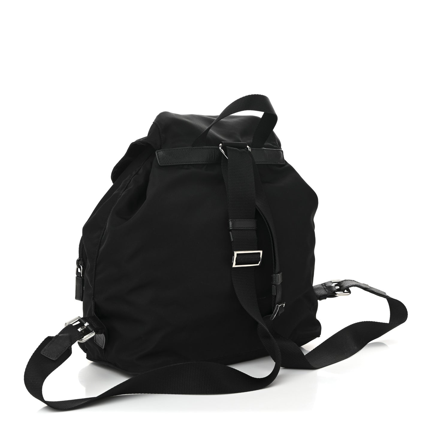 Nylon Vela Large Backpack Black