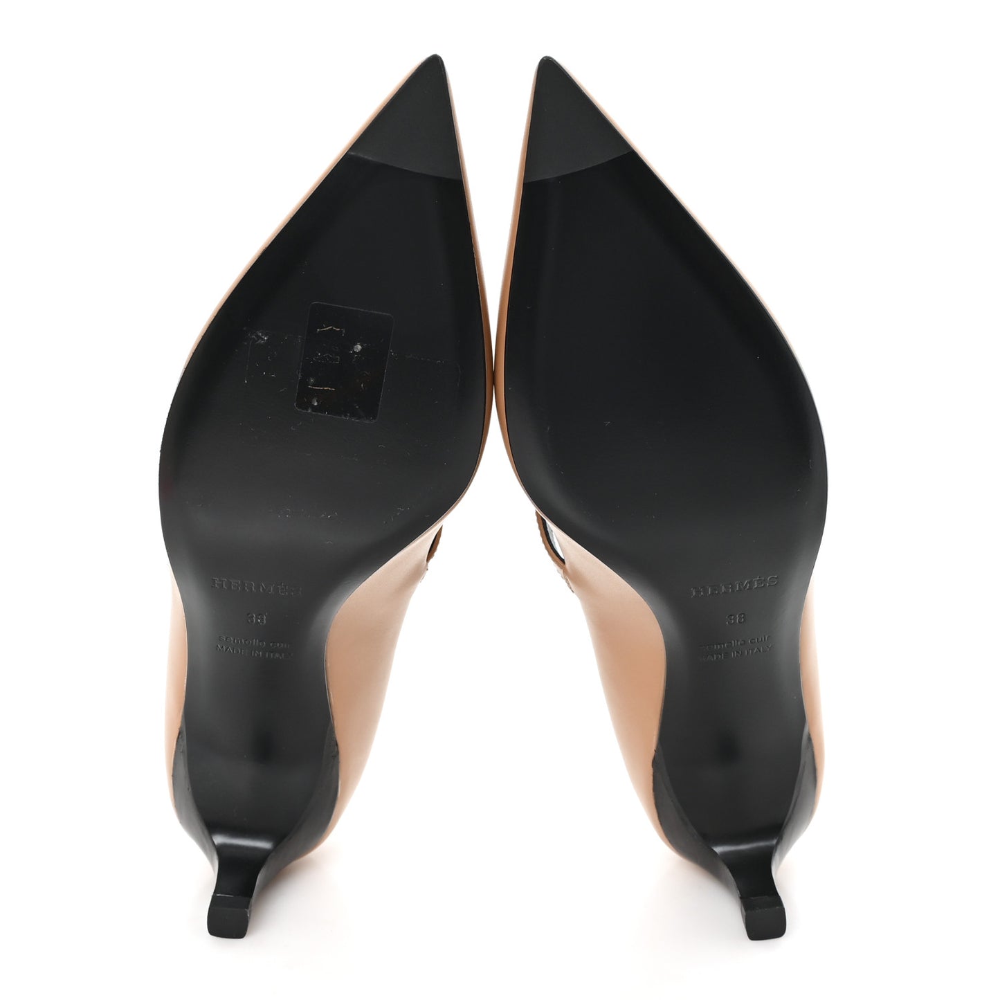 Calfskin Kiara 40 Pumps 38 Naturel Clair