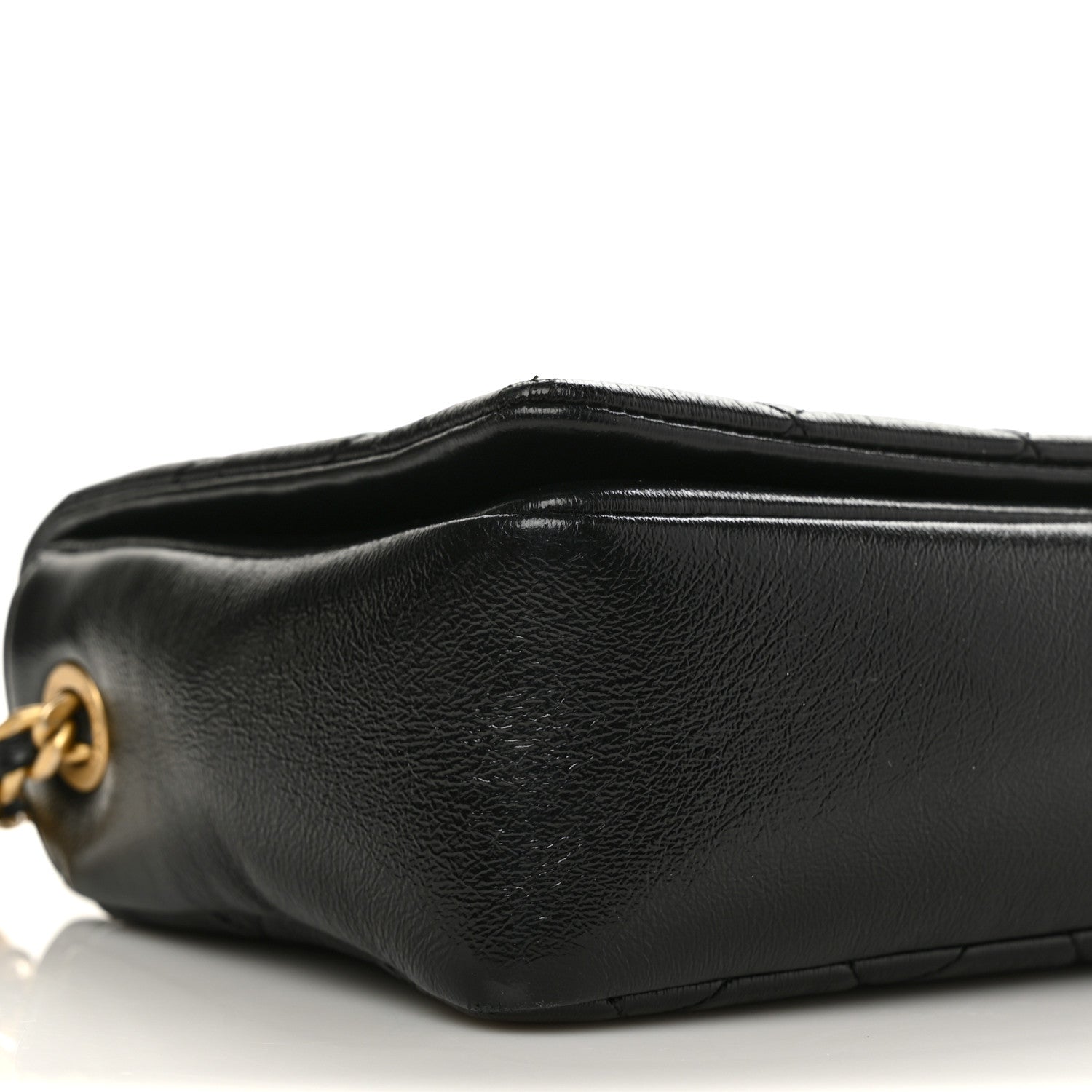 Chanel Shiny Lambskin Quilted Medium Fashion Therapy Flap Bag Black 8 of 9