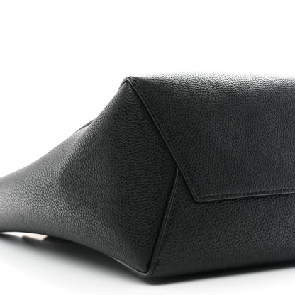 Celine Soft Grained Calfskin Small Sangle Bucket Bag Black 8 of 10
