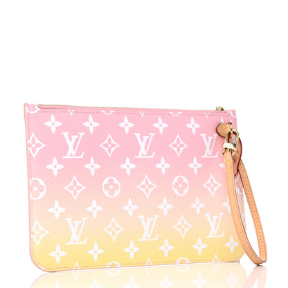 Louis Vuitton Monogram By The Pool Neverfull MM Pochette Light Pink 3 of 11