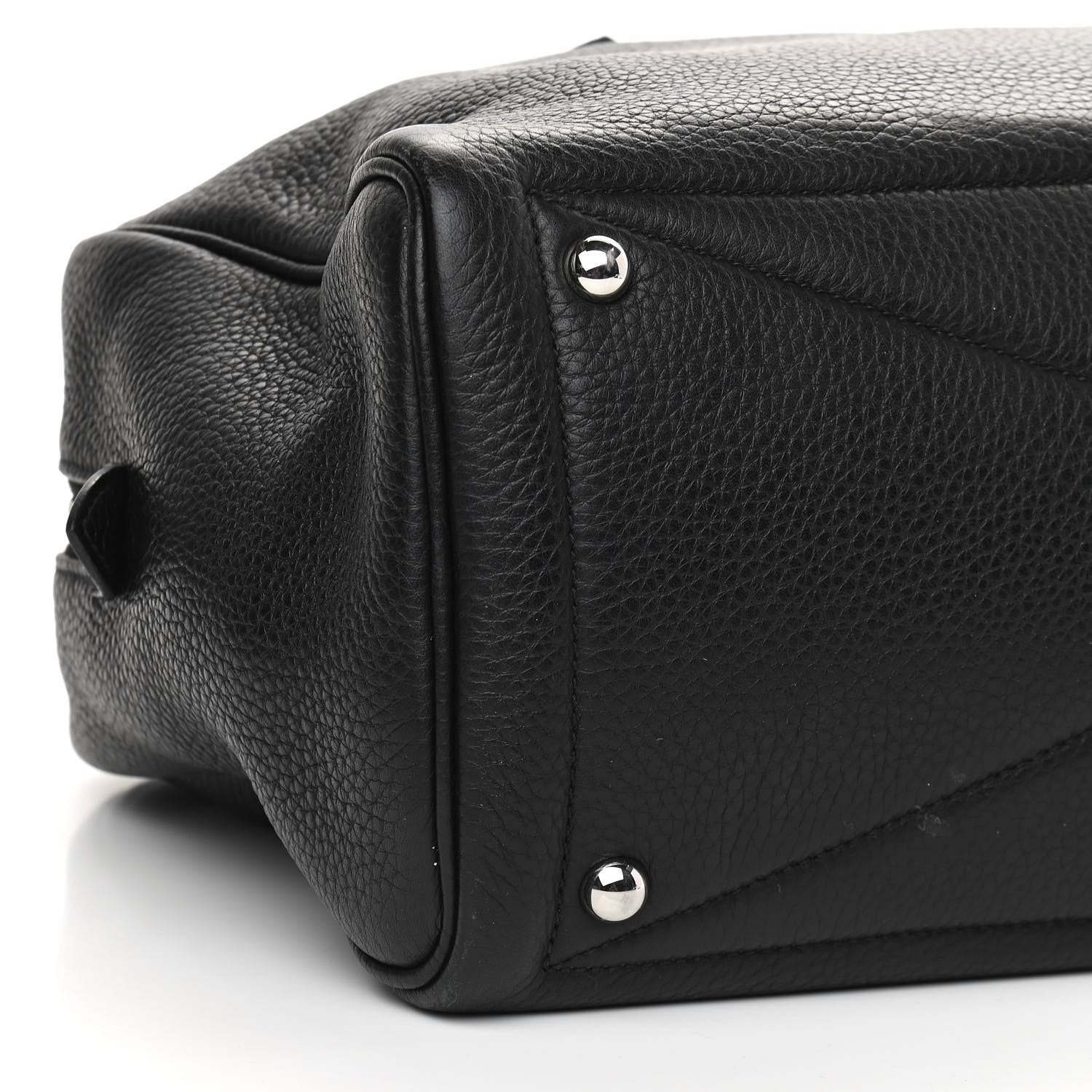 Hermes Taurillon Clemence Victoria II 35 Black 8 of 10
