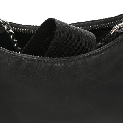 Prada Nylon Re-Edition 2005 Shoulder Bag Black 13 of 14