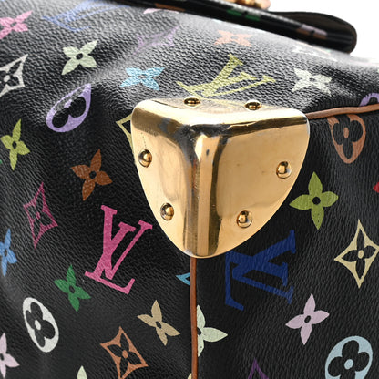 Louis Vuitton Monogram Multicolor Speedy 30 Black 8 of 15