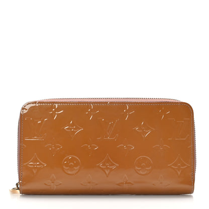 Louis Vuitton Vernis Zippy Wallet Rose Velours 1 of 6