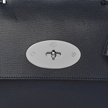 Mulberry Glossy Goatskin Medium Del Rey Satchel Midnight Blue 11 of 12