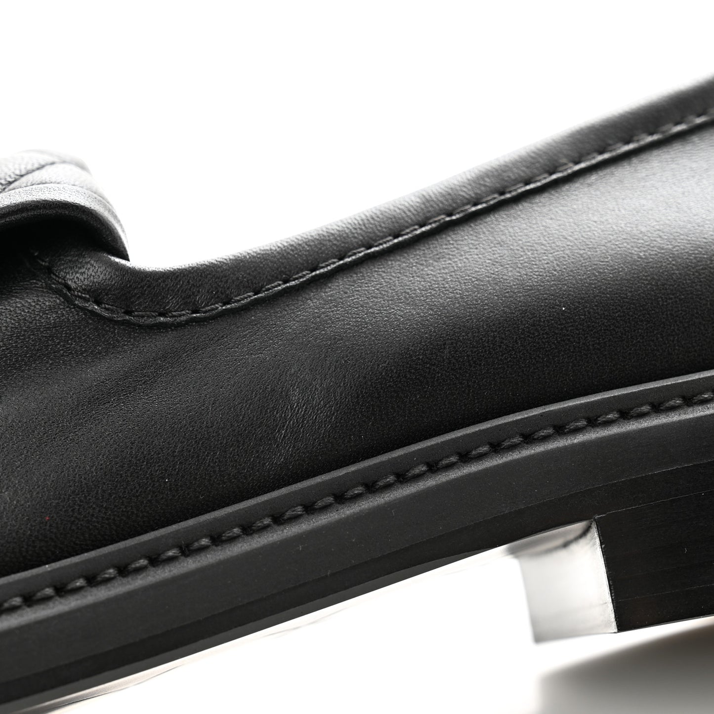 Lambskin Quilted CC Turnlock Loafers 40 Black
