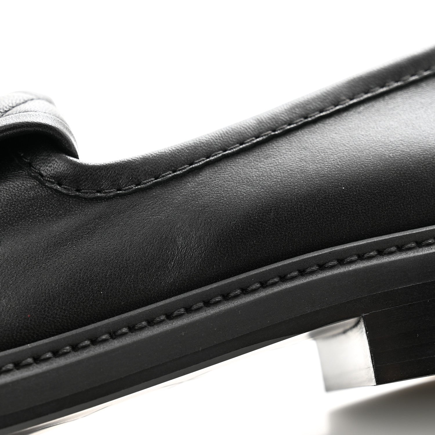 Chanel Lambskin Quilted CC Turnlock Loafers 40 Black 9 of 11