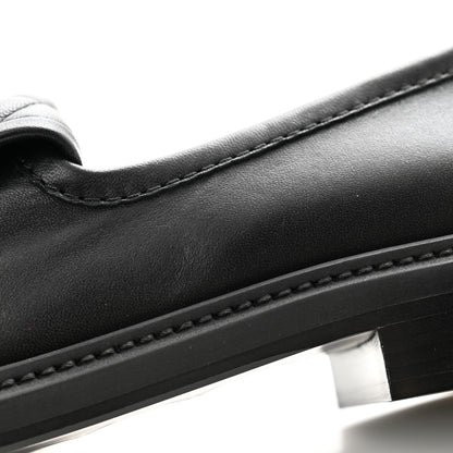 Chanel Lambskin Quilted CC Turnlock Loafers 40 Black 9 of 11