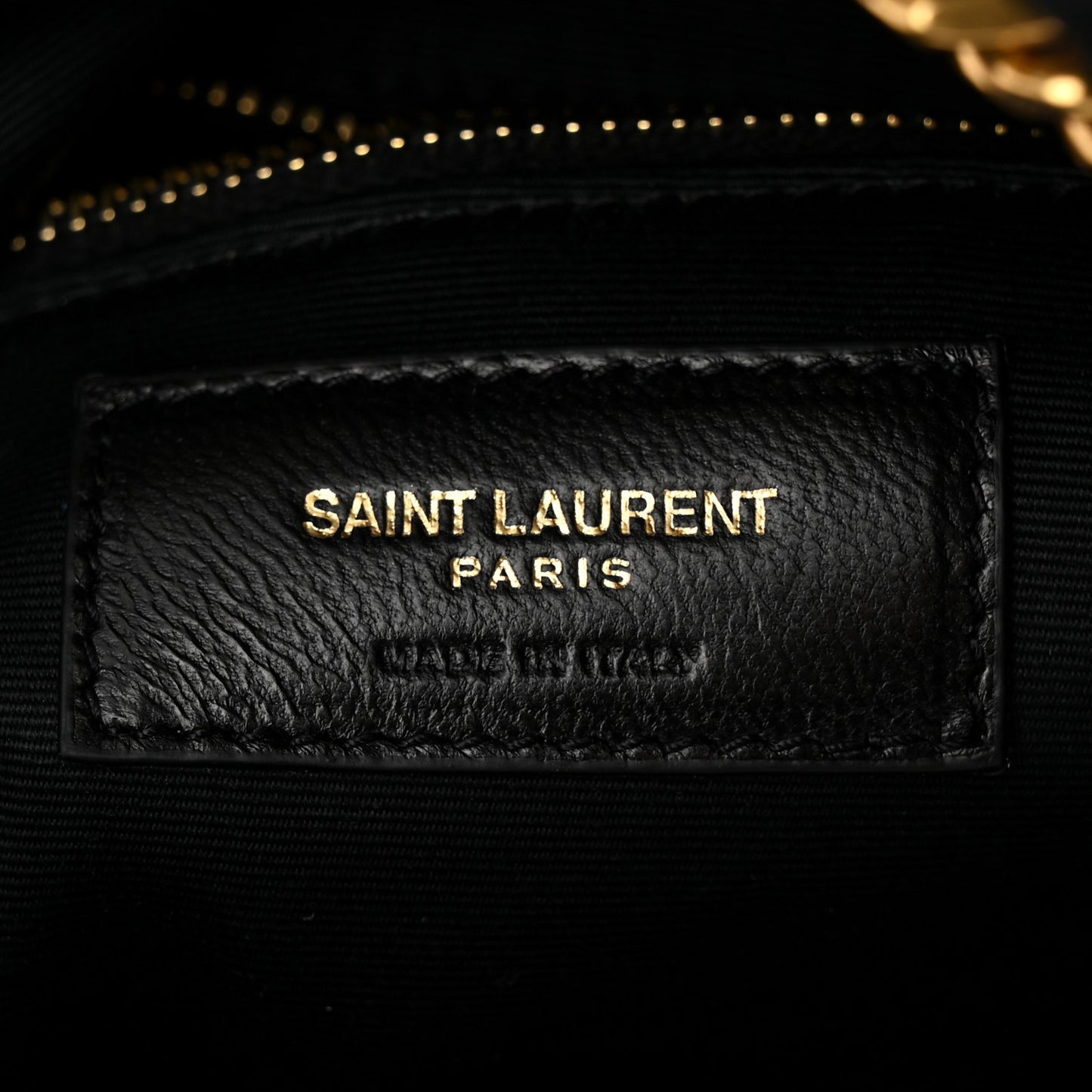 Lambskin Matelasse Monogram Joe Backpack Black
