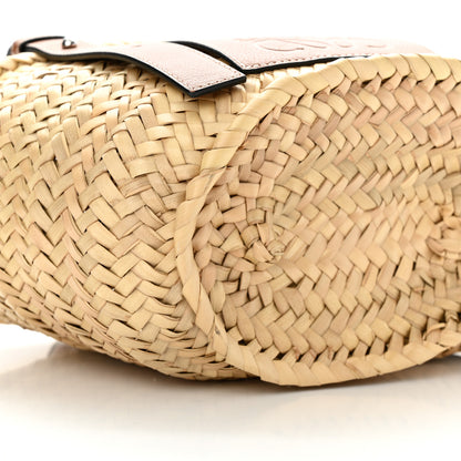 Loewe Raffia Small Basket Tote Bag Natural Tan 8 of 11