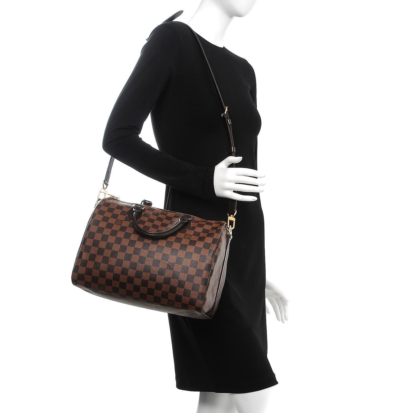 Damier Ebene Speedy Bandouliere 30