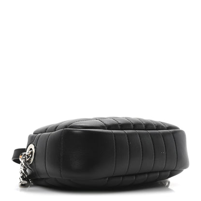 Burberry Calfskin Quilted Mini Lola Camera Bag Black 4 of 9
