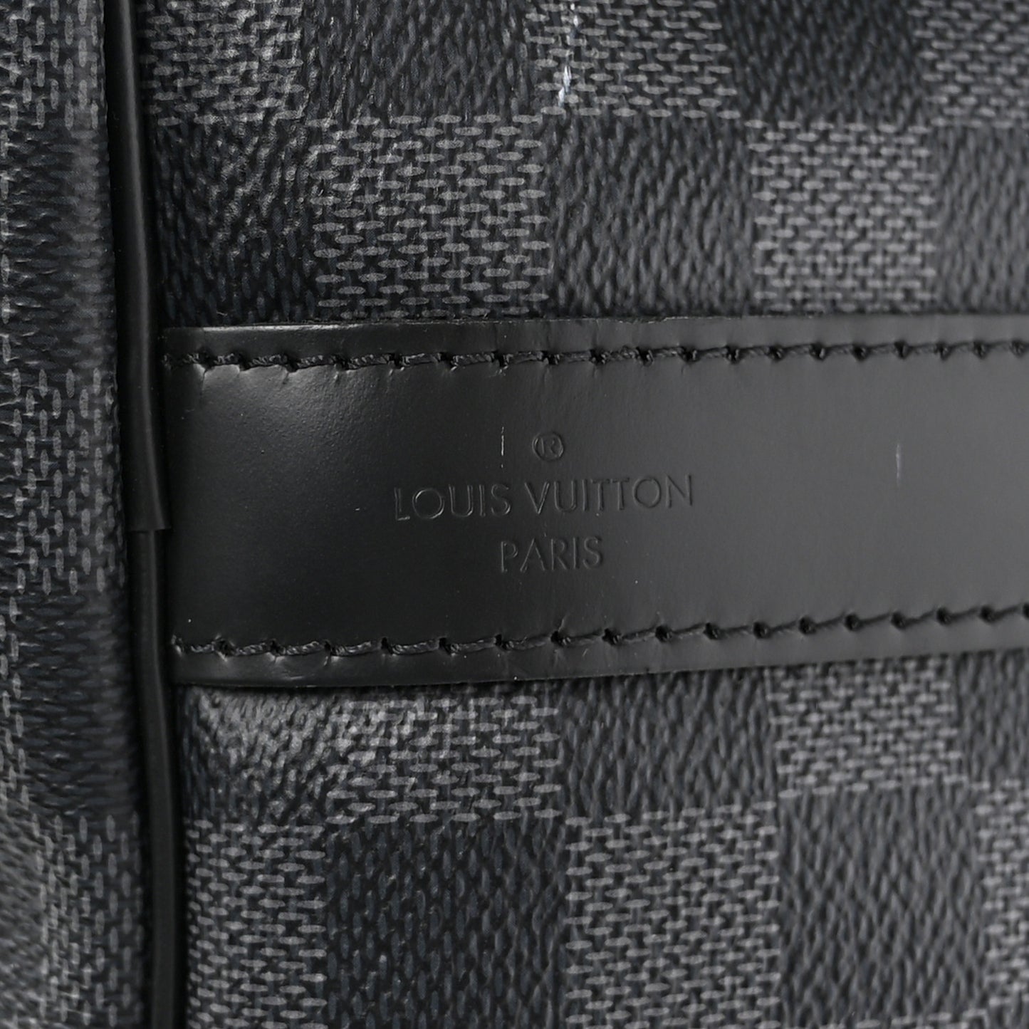 Damier Graphite Keepall Bandouliere 55