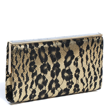 Jimmy Choo Lace Cayla Clutch Black 3 of 7