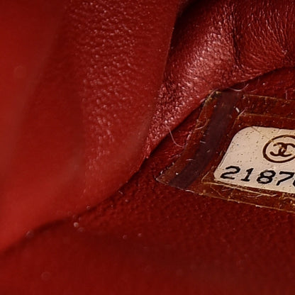 Chanel Lambskin Mosaic Medium Flap Red Multicolor 8 of 8