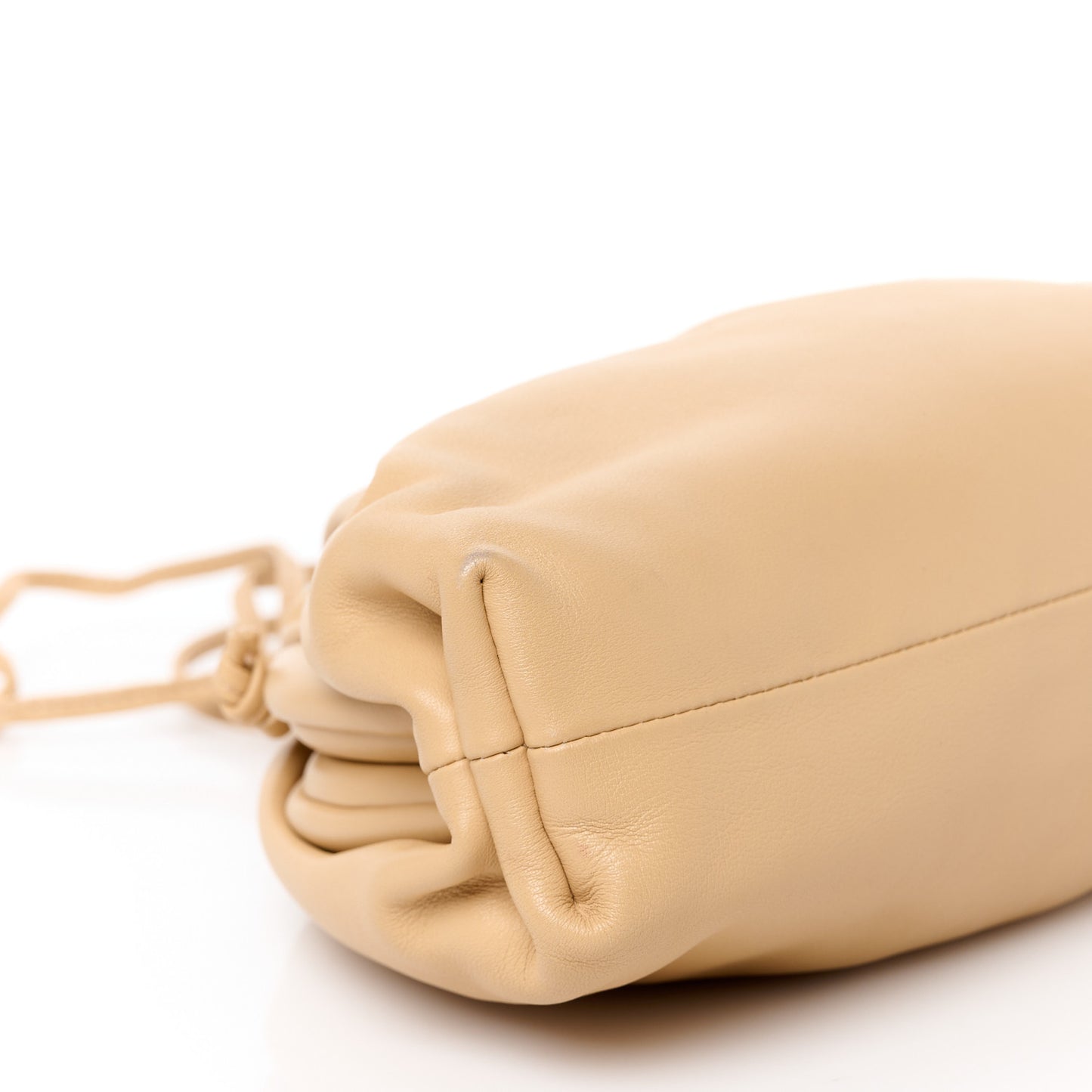 Butter Calfskin The Mini Pouch Almond