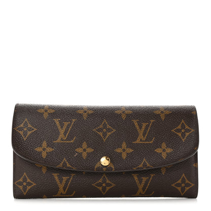 Louis Vuitton Monogram Emilie Wallet Fuchsia 1 of 11