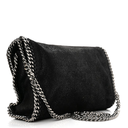 Stella McCartney Shaggy Deer Mini Falabella Shoulder Bag Black 3 of 10