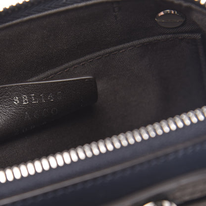 Fendi Vitello Dolce Bi-Color FF 1974 Embossed Mini By The Way Boston Bag Midnight Maya Black 7 of 10