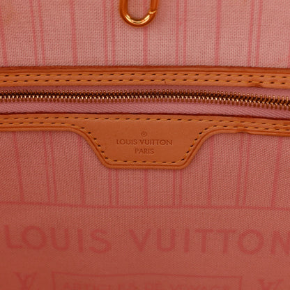 Louis Vuitton Damier Azur Neo Neverfull GM Rose Ballerine 6 of 11