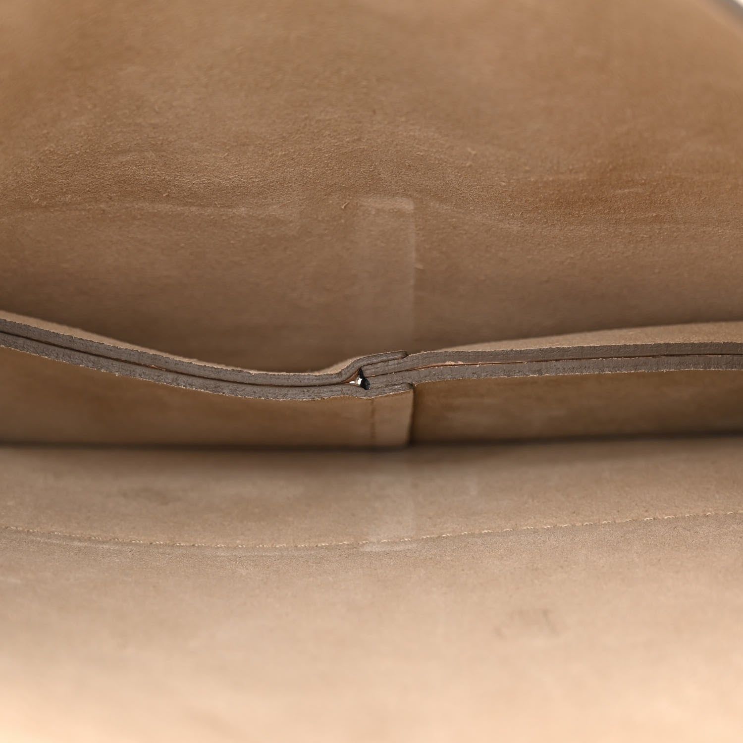 Chloe Calfskin Suede Medium Faye Shoulder Bag Blush Nude 6 of 16