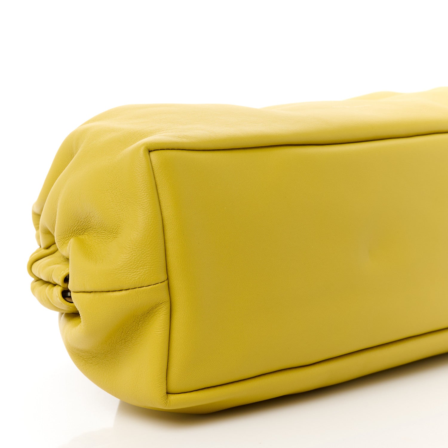 Mansur Gavriel Lambskin Cloud Clutch Pomelo 9 of 10