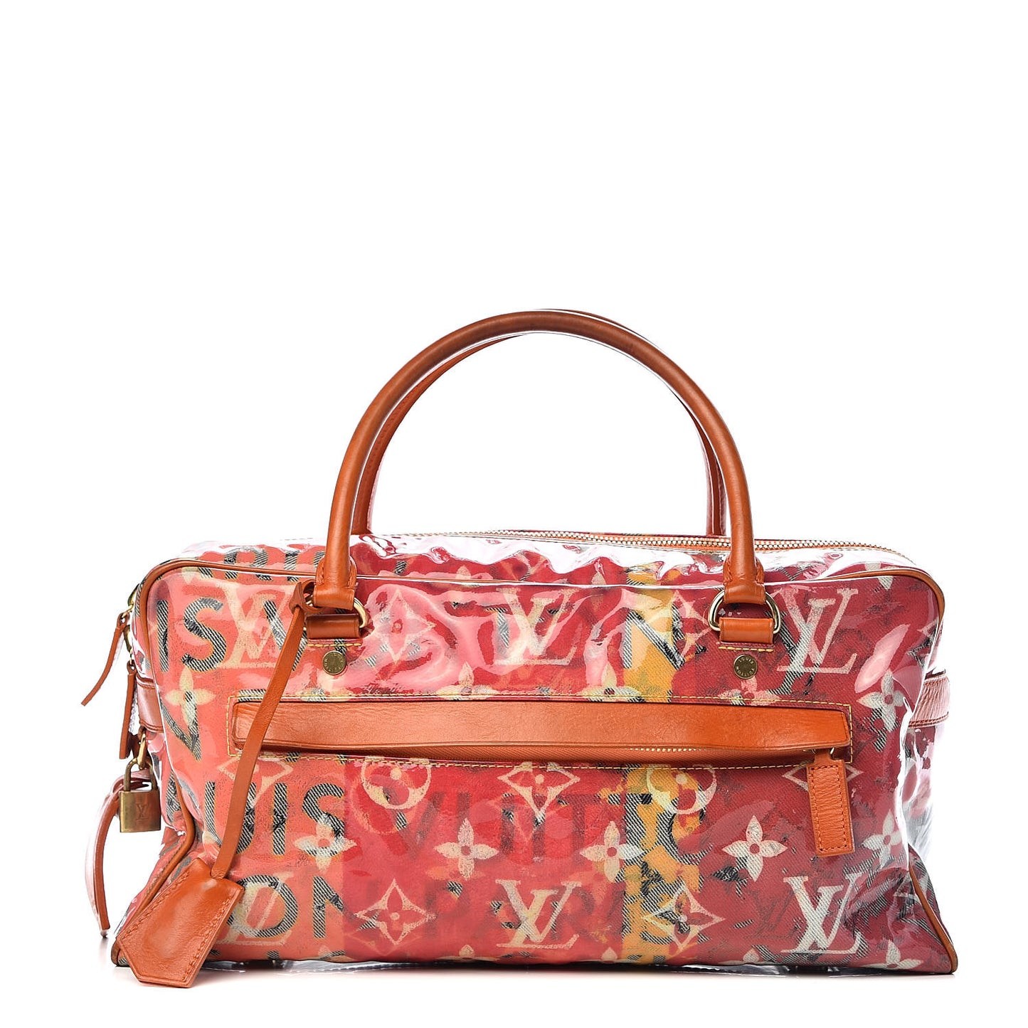 Monogram Pulp Defile Weekender PM Rose