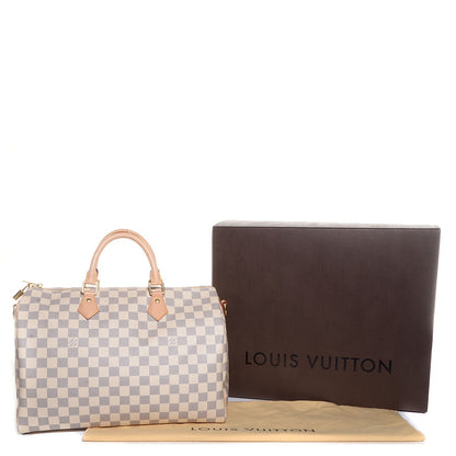 Louis Vuitton Damier Azur Speedy Bandouliere 35 5 of 8