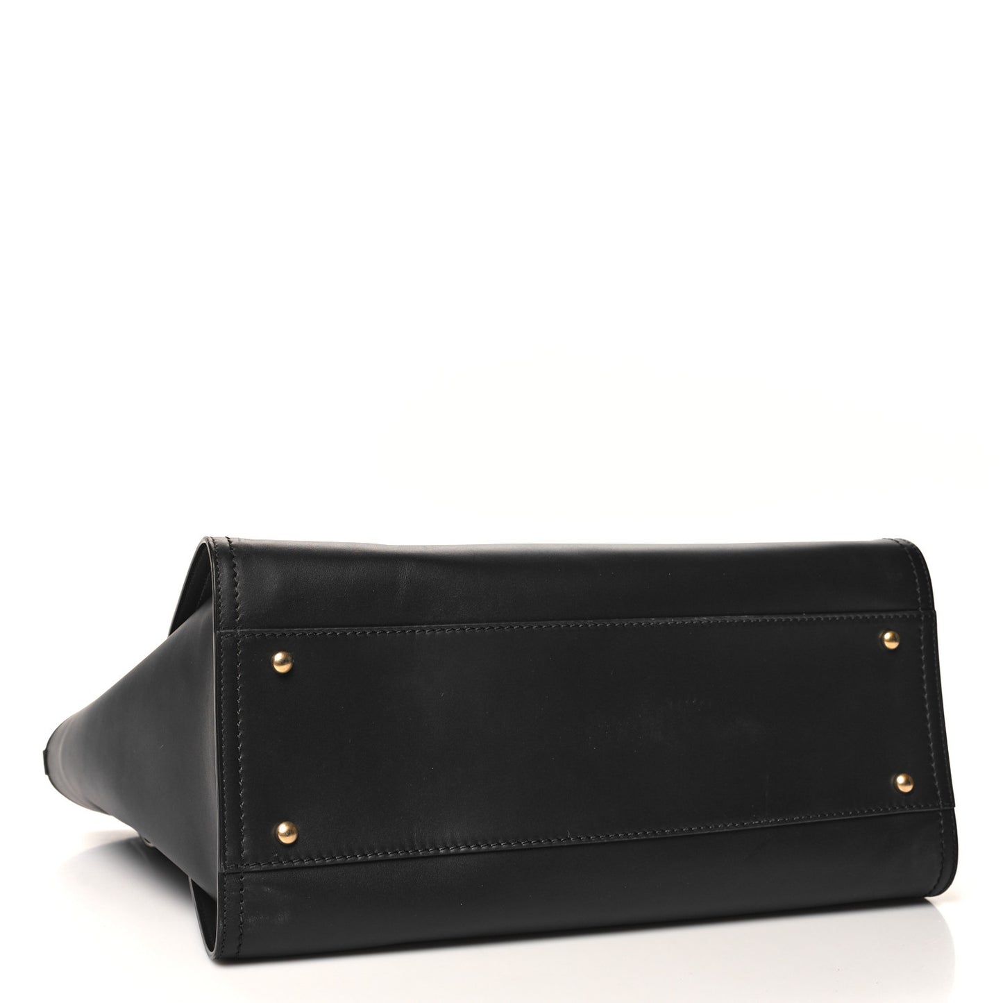 Calfskin Medium Deauville Tote Black