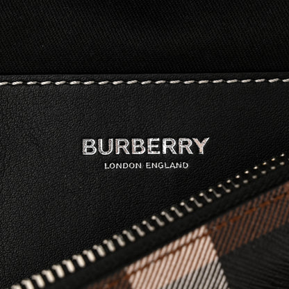 Burberry E-canvas Check Cason Bum Bag Dark Birch Brown 6 of 9