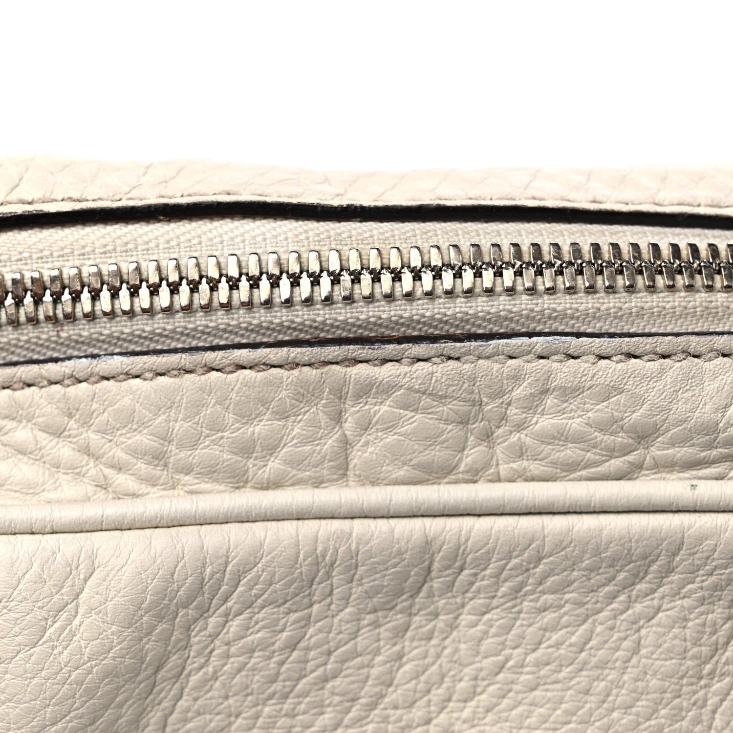 Gucci Pebbled Calfskin Small Soho Bowler Off White 13 of 15
