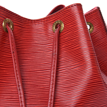 Louis Vuitton Epi Petit Noe Castillan Red 9 of 25