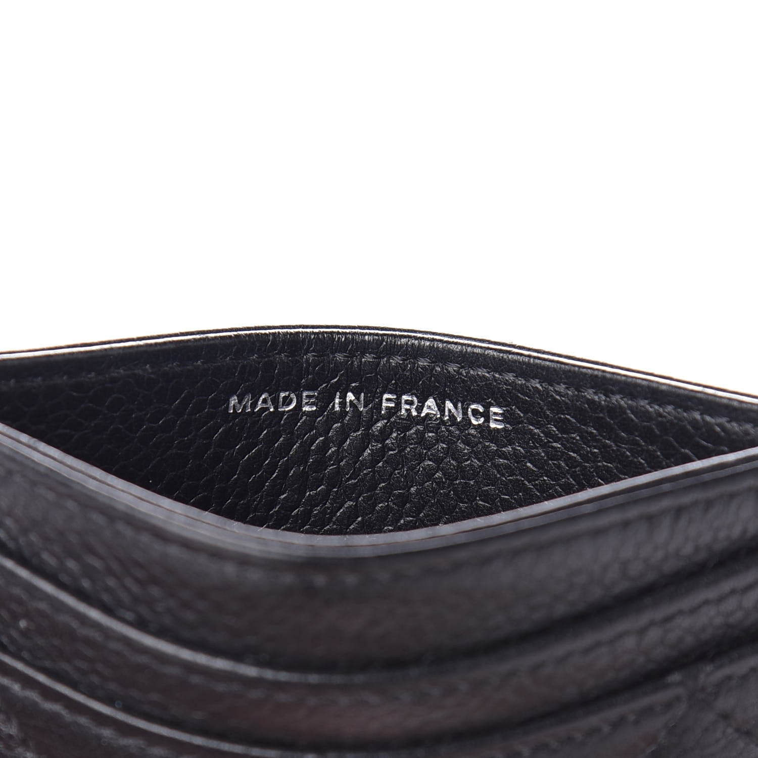 Chanel Caviar Quilted Card Holder Black 6 of 10