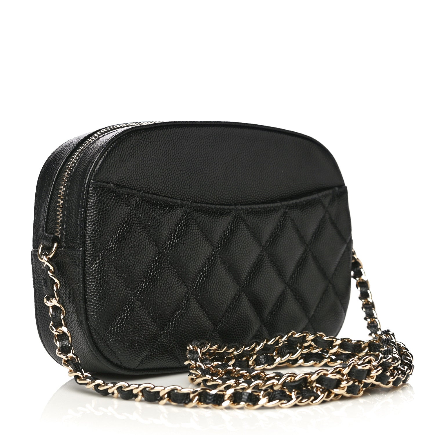 Chanel Caviar Quilted Vanity With Chain Black 3 of 11
