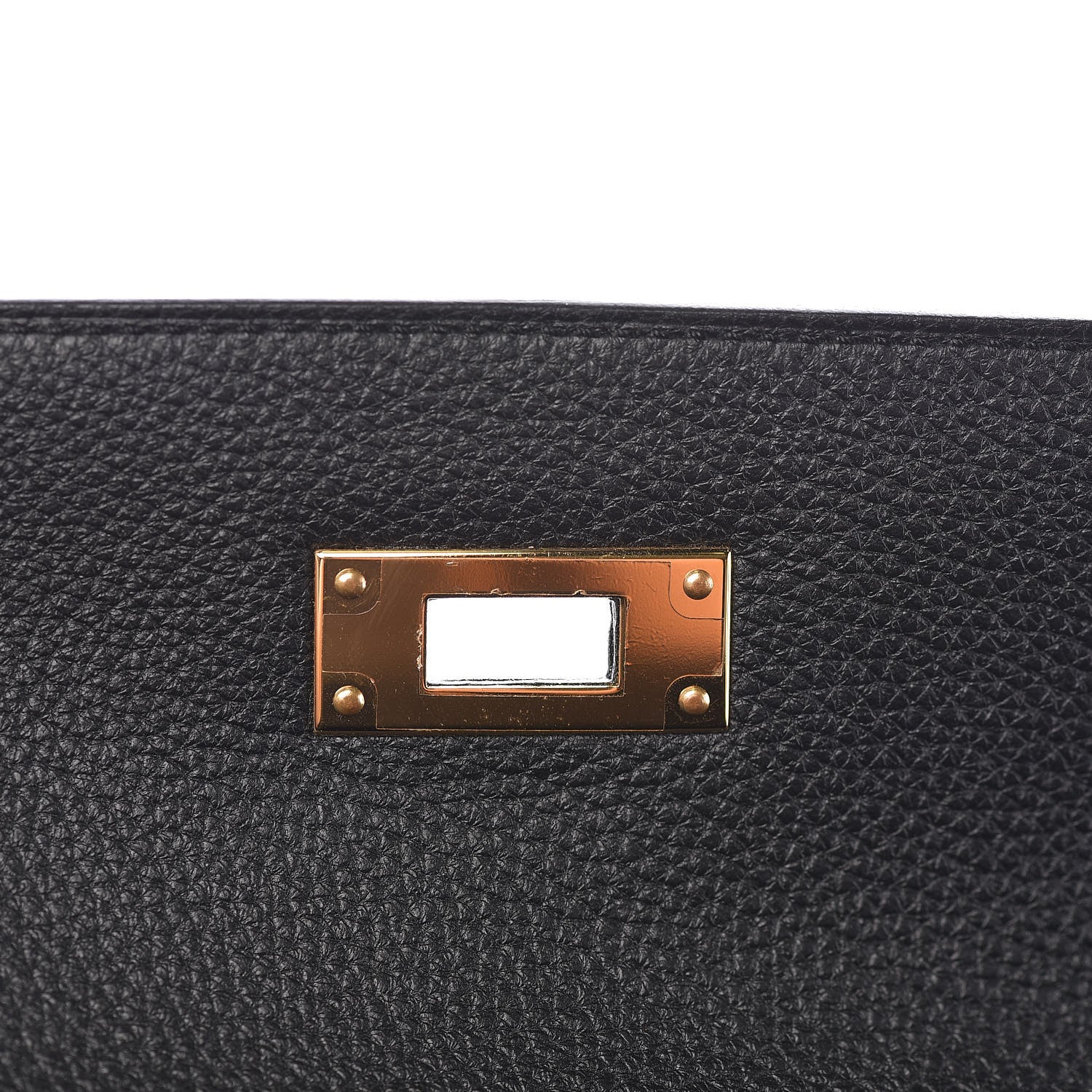 Hermes Togo Kelly Retourne 35 Black 27 of 36