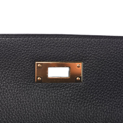 Hermes Togo Kelly Retourne 35 Black 27 of 36