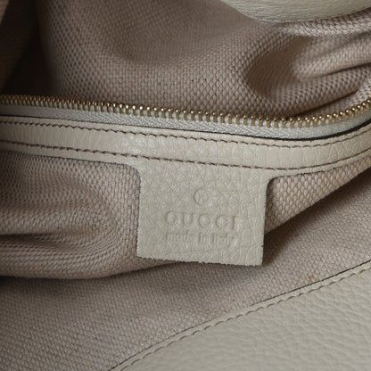 Gucci Monogram Medium Diana Bamboo Shoulder Bag Off White 7 of 14