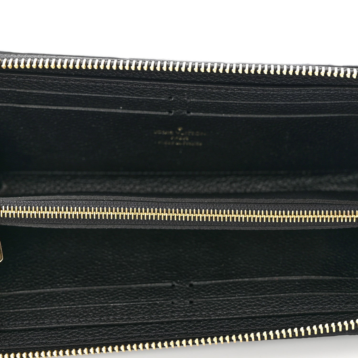 Louis Vuitton Empreinte Clemence Wallet Black 5 of 8
