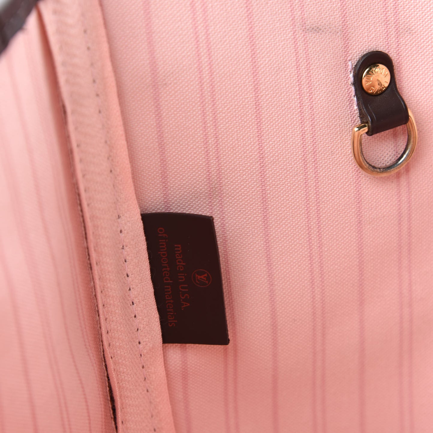 Damier Ebene Neo Neverfull MM Rose Ballerine
