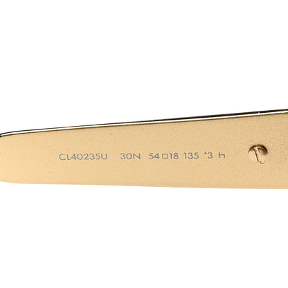 Celine Metal Triomphe 01 Sunglasses CL40235U Gold Green 5 of 7
