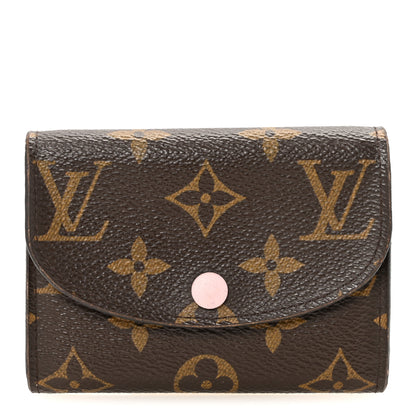 Louis Vuitton Monogram Rosalie Coin Purse Rose Ballerine 1 of 6