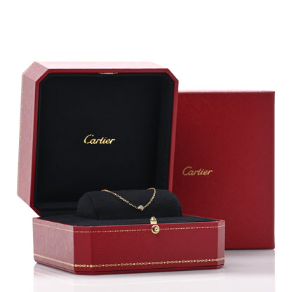 Cartier 18K Yellow Gold Diamond SM D'Amour Bracelet 4 of 4