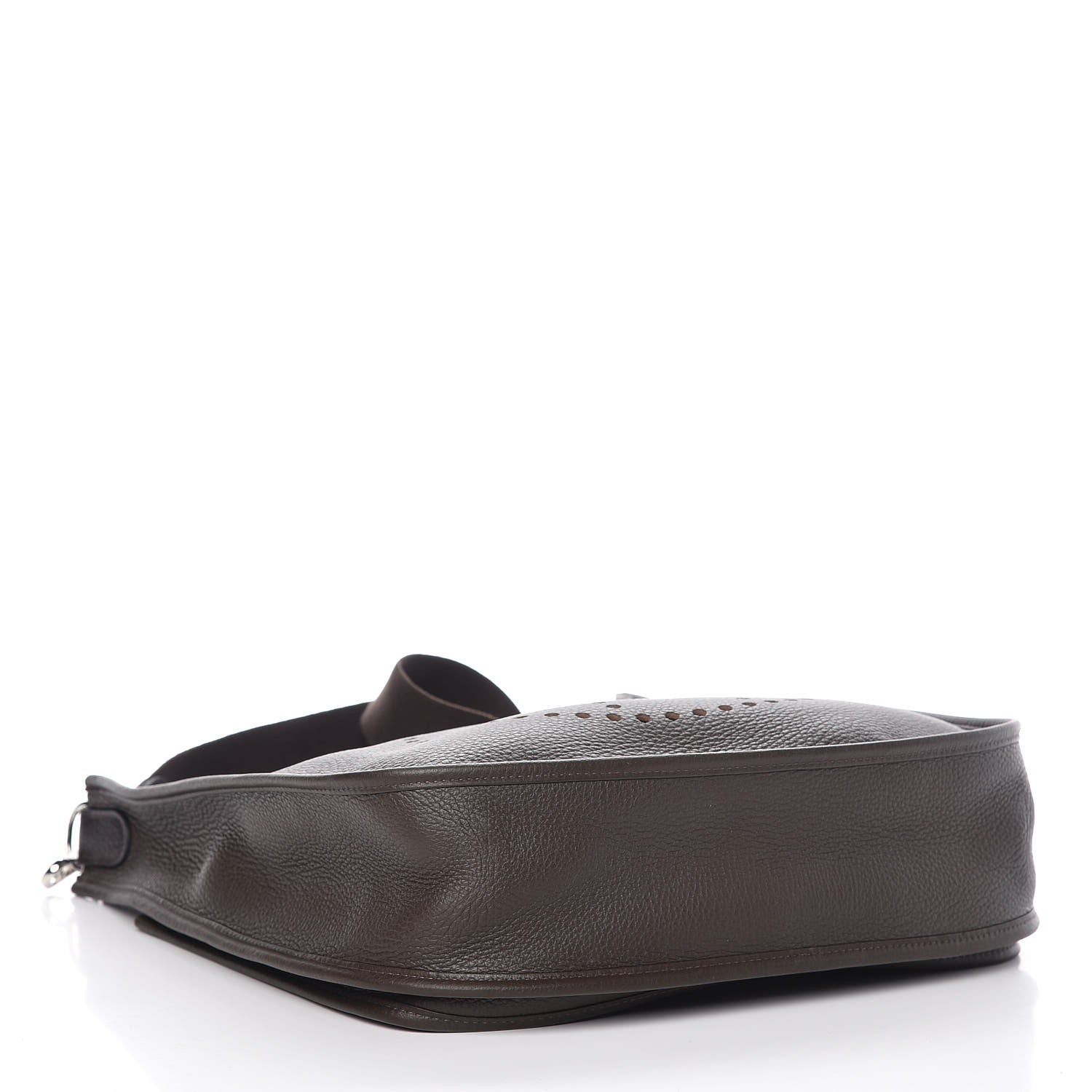 Hermes Taurillon Clemence Evelyne III GM Chocolate 4 of 7