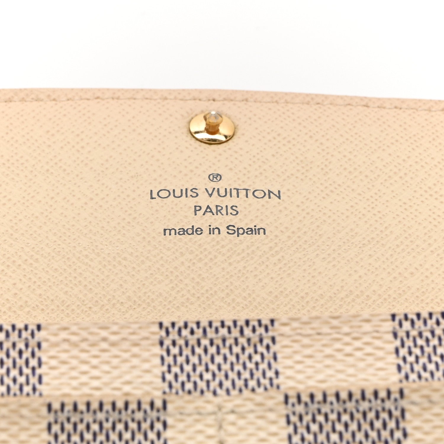 Louis Vuitton Damier Azur Sarah Wallet 6 of 9