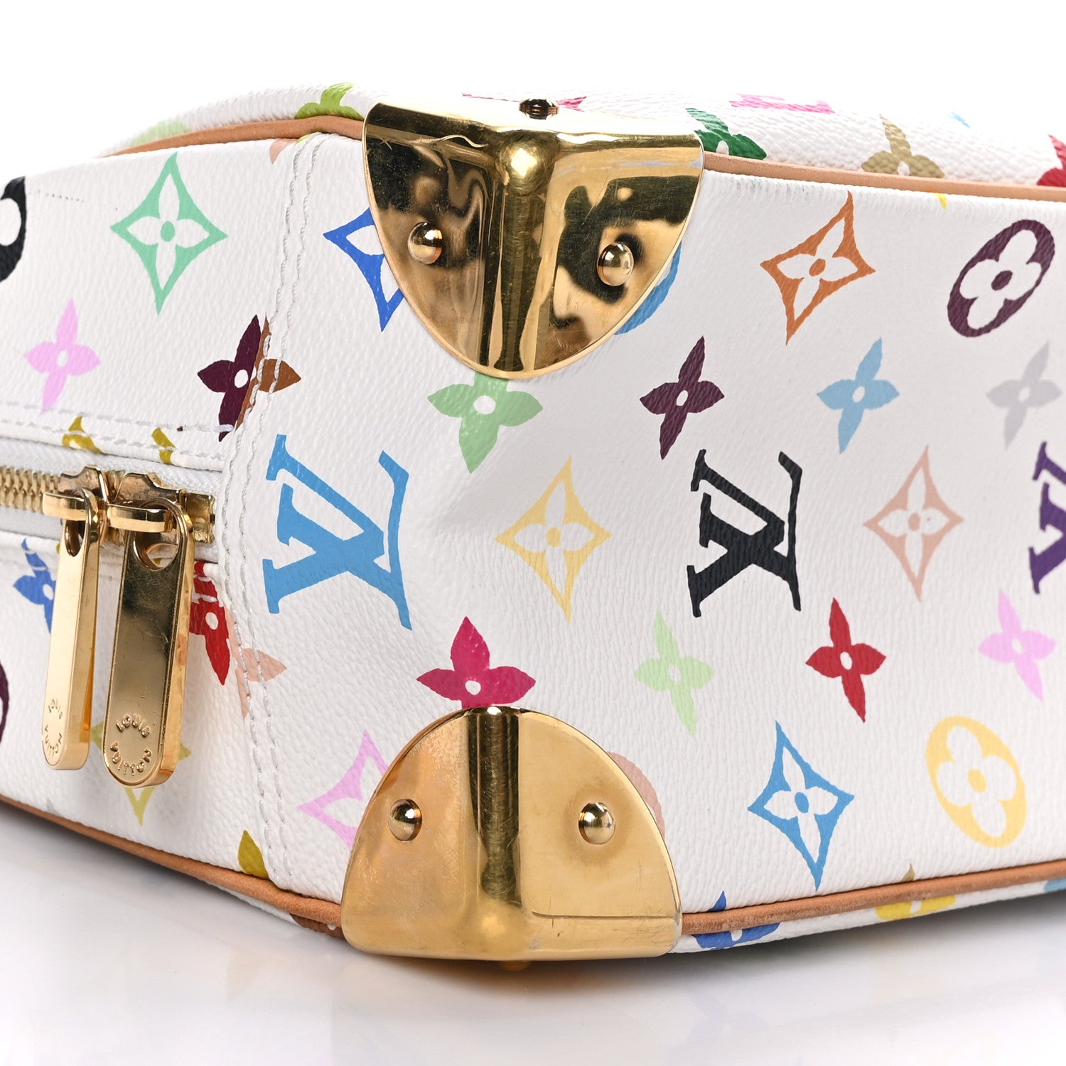 Louis Vuitton Monogram Multicolor Trouville White 6 of 7