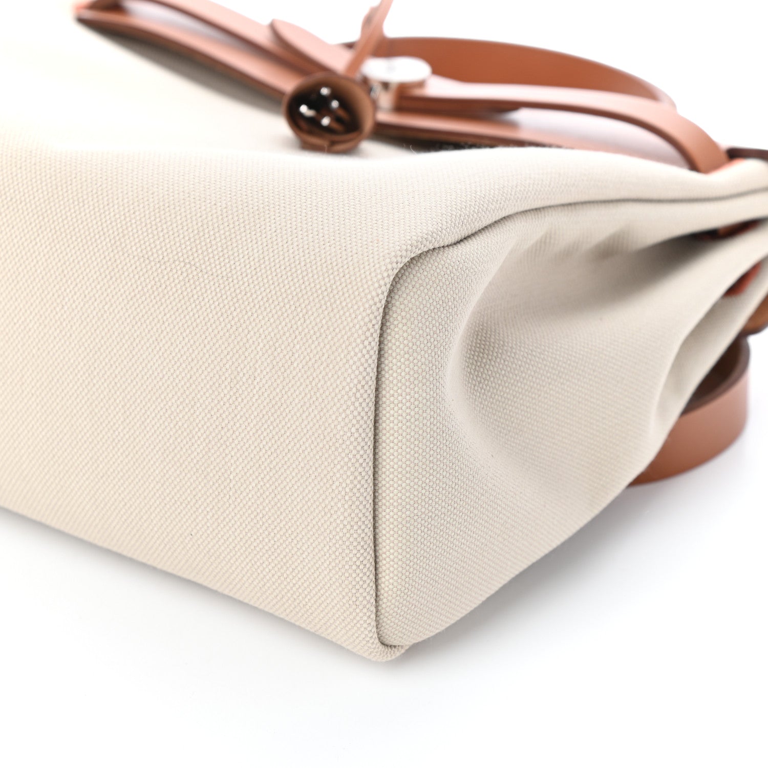 Hermes Vache Hunter Criss Viking Herbag Zip Retourne 31 PM Beton Fauve 8 of 8