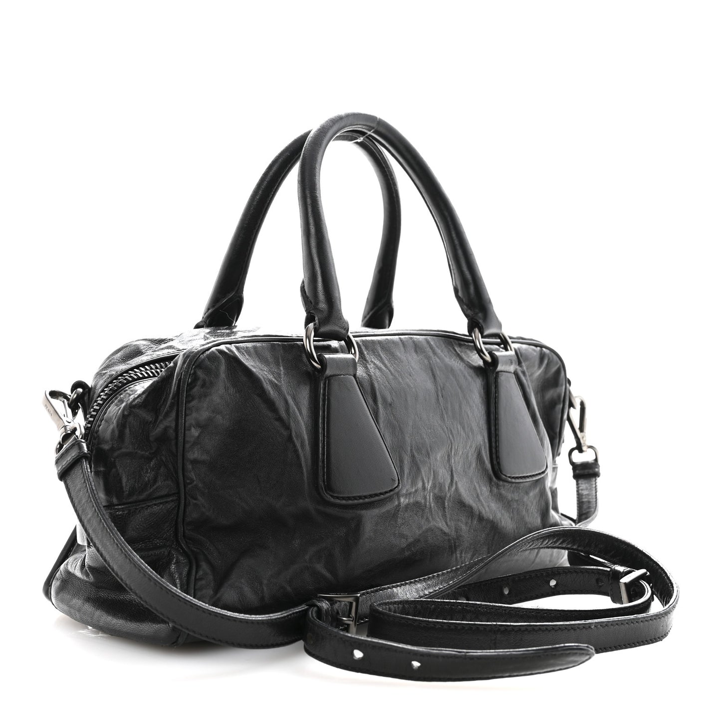 Nappa Antique Bowler Black
