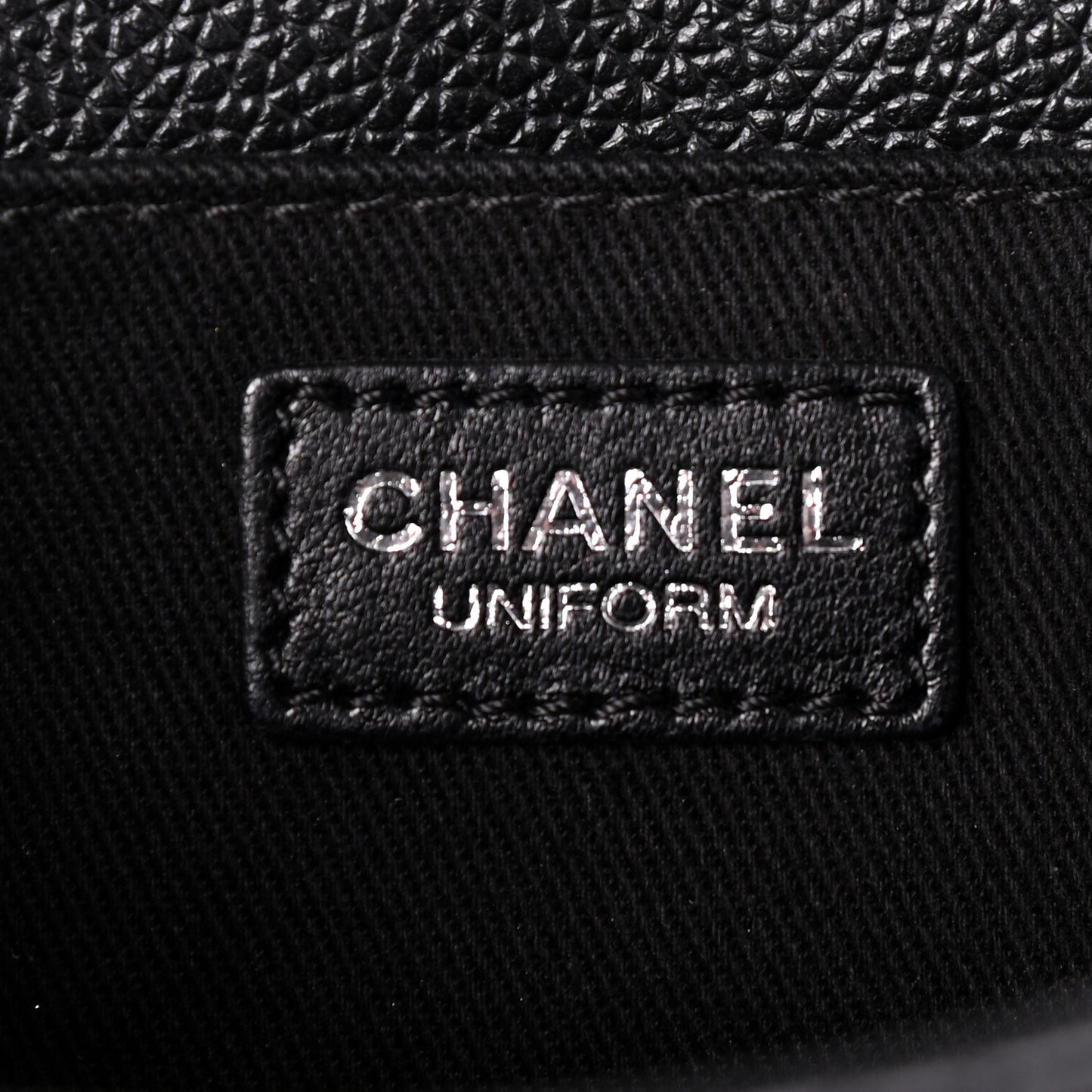 Grained Calfskin Quilted 2.55 Reissue Flap Belt Bag Clutch Black